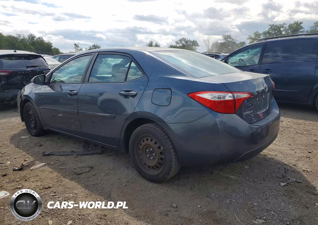 2016 Toyota Corolla Le VIN:2T1BURHE7GC672364 - 2