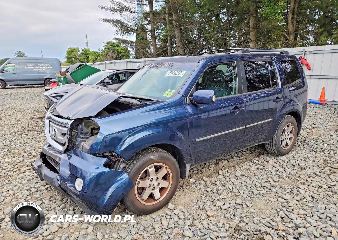 2009 Honda Pilot Touring VIN:5FNYF48929B029977 - 1