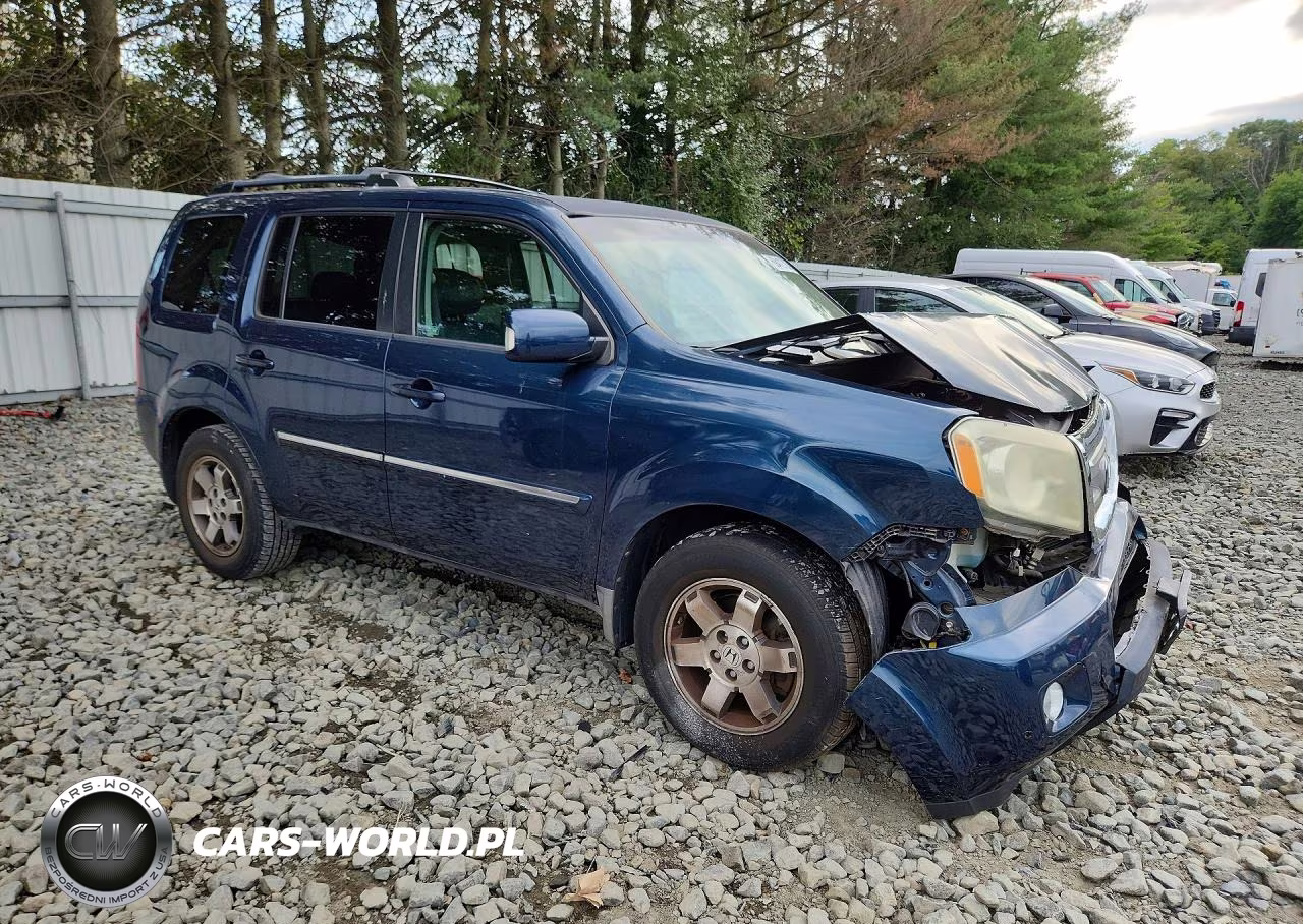 2009 Honda Pilot Touring VIN:5FNYF48929B029977 - 4