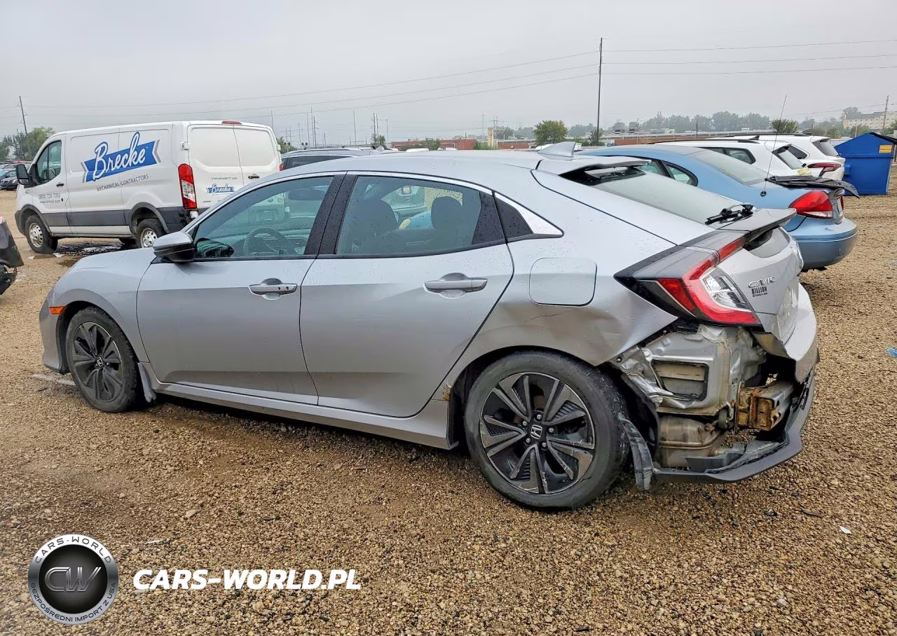 2017 Honda Civic Ex VIN:SHHFK7H50HU202233 - 2