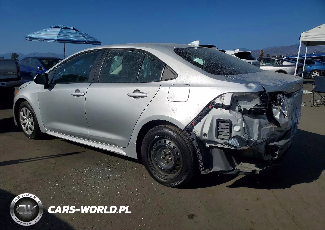 2021 Toyota Corolla Le VIN:5YFEPMAE1MP164422 - 2