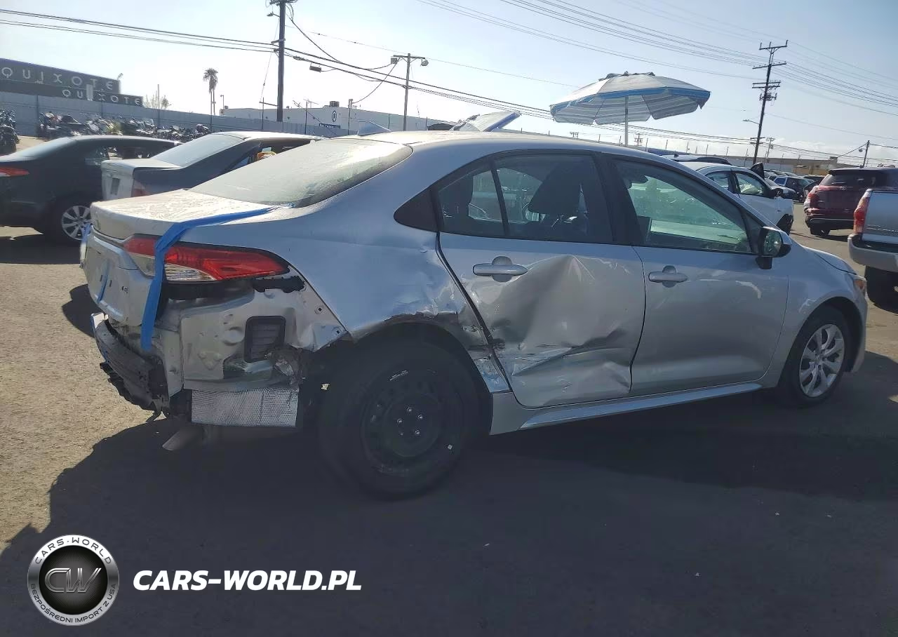 2021 Toyota Corolla Le VIN:5YFEPMAE1MP164422 - 3
