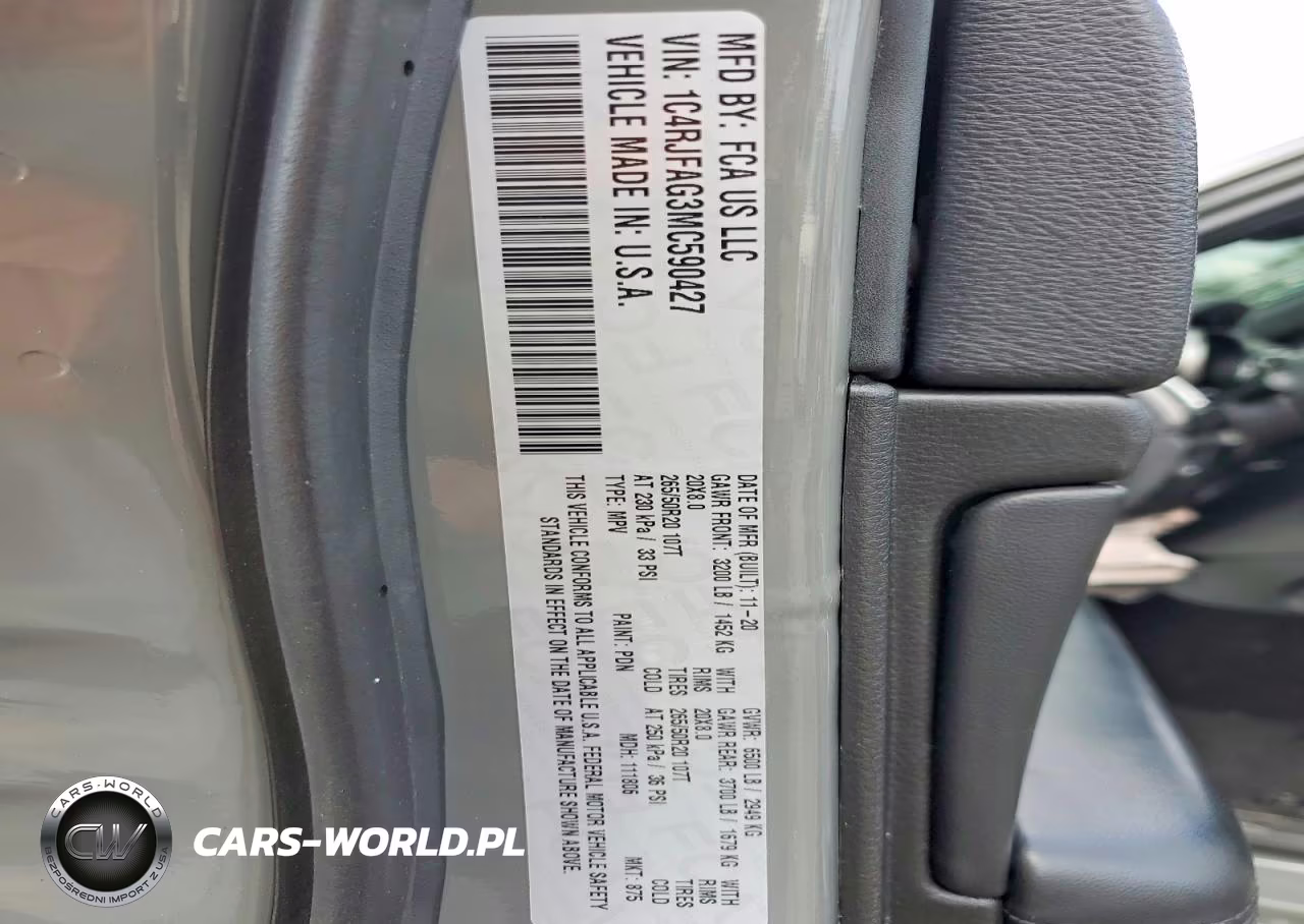 2021 Jeep Grand Cherokee Laredo VIN:1C4RJFAG3MC590427 - 13