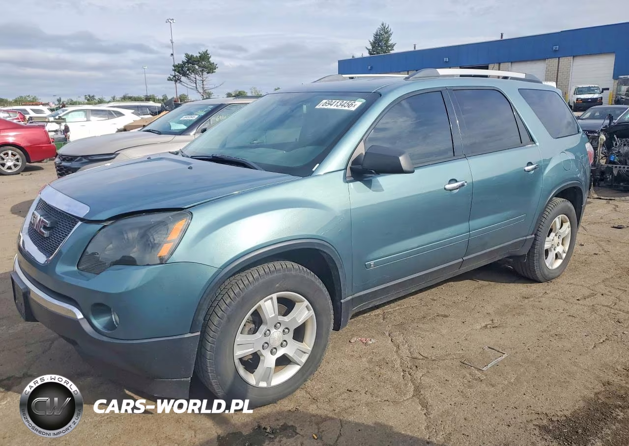 2010 GMC Acadia Sle VIN:1GKLRLED5AJ158124 - 1