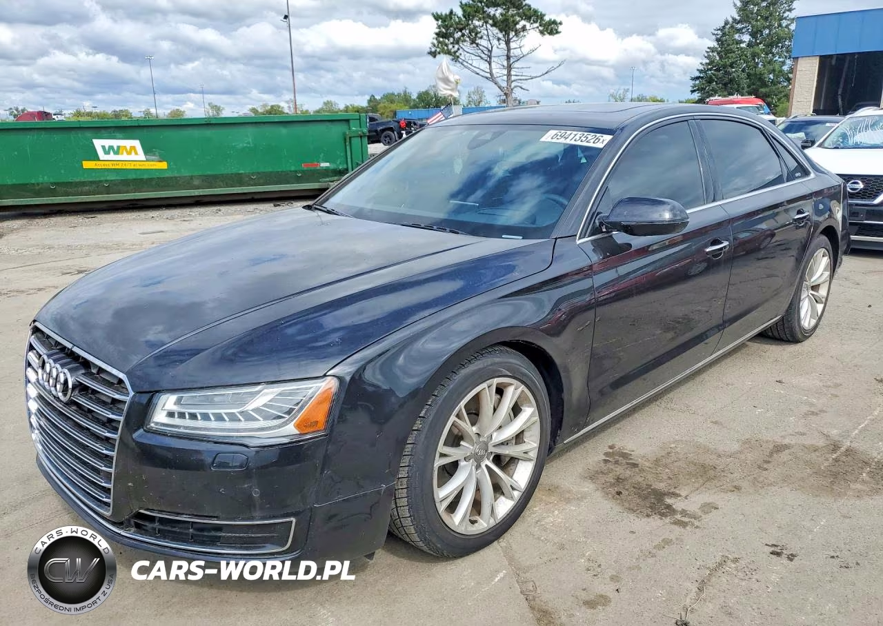 2015 Audi A8 L Quattro VIN:WAU3GAFD1FN007394 - 1