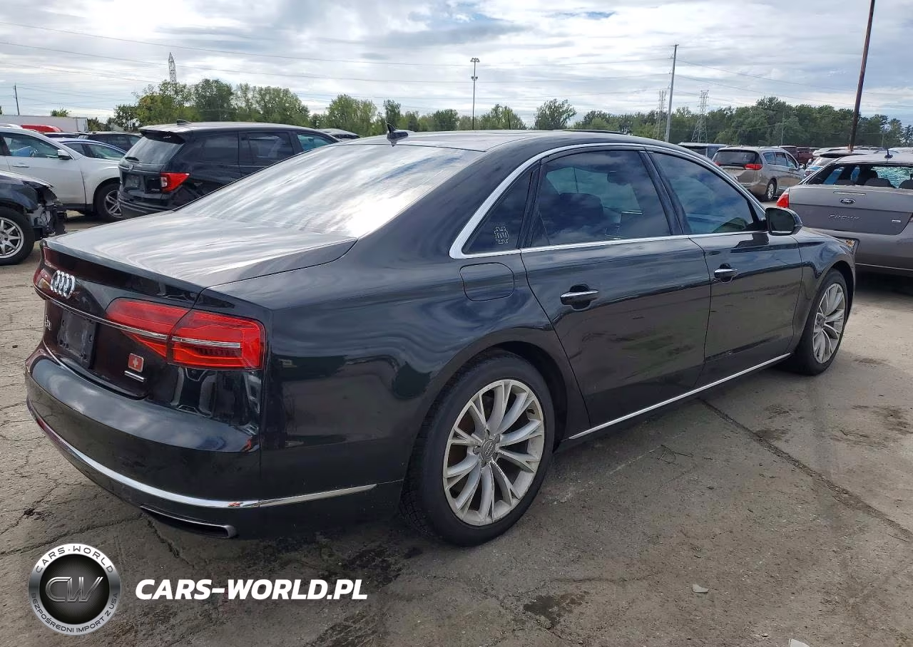 2015 Audi A8 L Quattro VIN:WAU3GAFD1FN007394 - 3