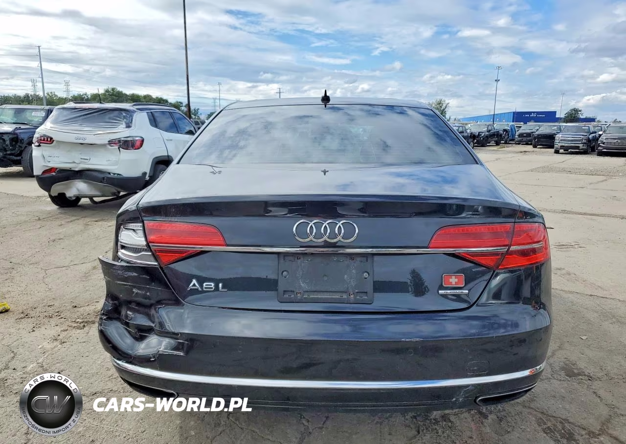 2015 Audi A8 L Quattro VIN:WAU3GAFD1FN007394 - 6