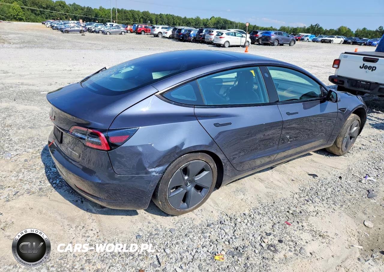 2021 Tesla Model 3 VIN:5YJ3E1EB5MF044100 - 3