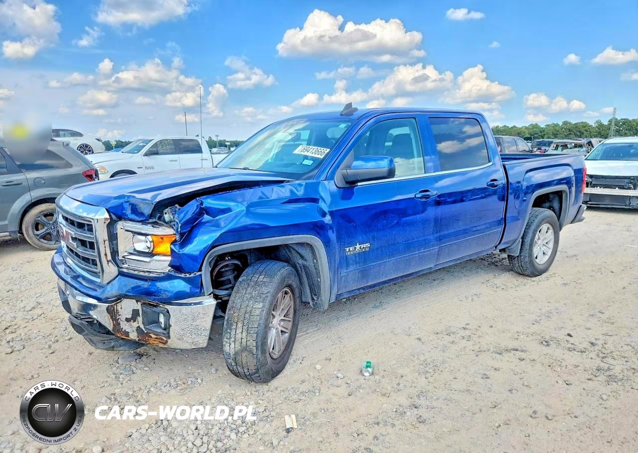 2015 GMC Sierra C1500 Sle VIN:3GTP1UEC3FG481887 - 1