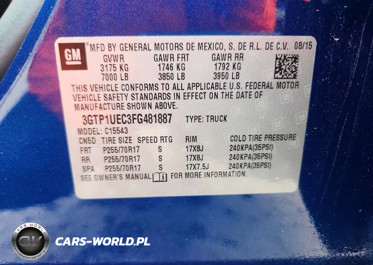 2015 GMC Sierra C1500 Sle VIN:3GTP1UEC3FG481887 - 12