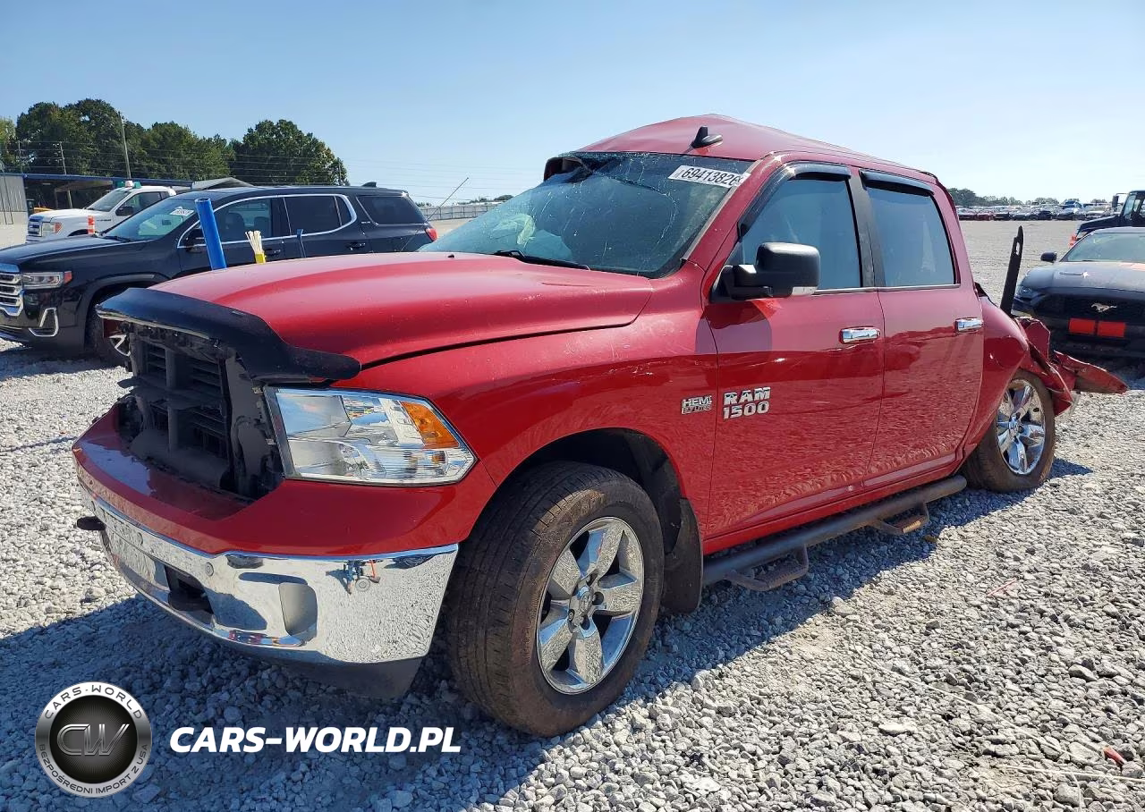 2017 Ram 1500 Slt VIN:3C6RR7LT7HG696351 - 1