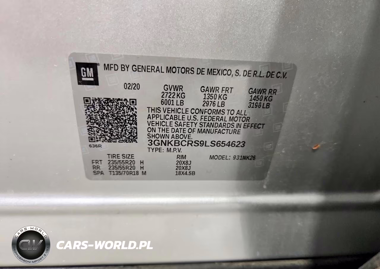 2020 Chevrolet Blazer 2Lt VIN:3GNKBCRS9LS654623 - 12