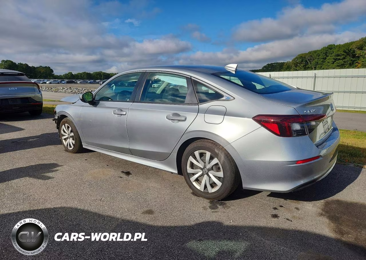 2025 Honda Civic Lx VIN:2HGFE2F23SH598777 - 2