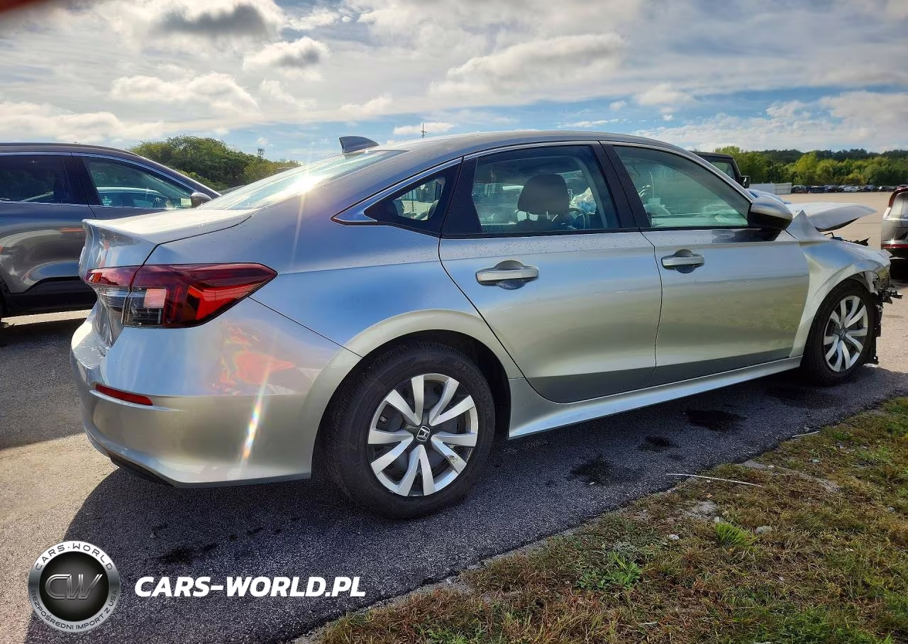 2025 Honda Civic Lx VIN:2HGFE2F23SH598777 - 3