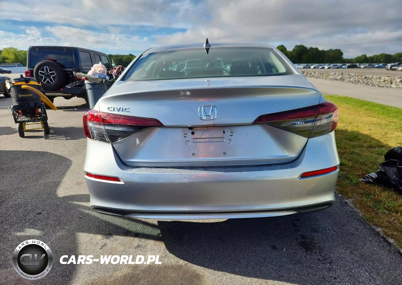 2025 Honda Civic Lx VIN:2HGFE2F23SH598777 - 6
