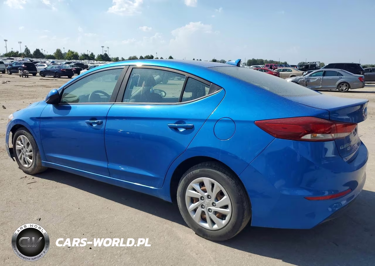 2017 Hyundai Elantra Se VIN:KMHD74LFXHU068455 - 2
