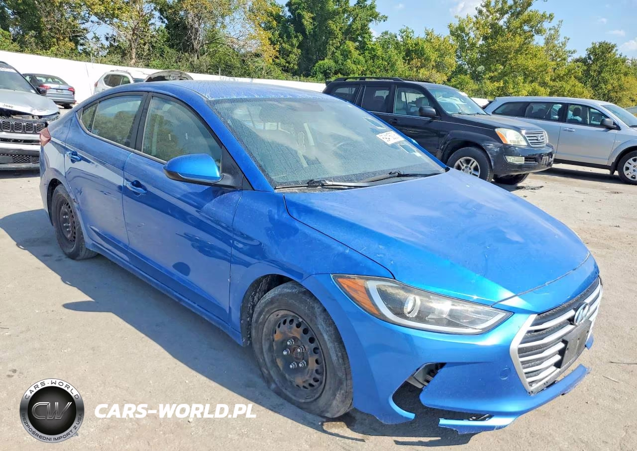 2017 Hyundai Elantra Se VIN:KMHD74LFXHU068455 - 4
