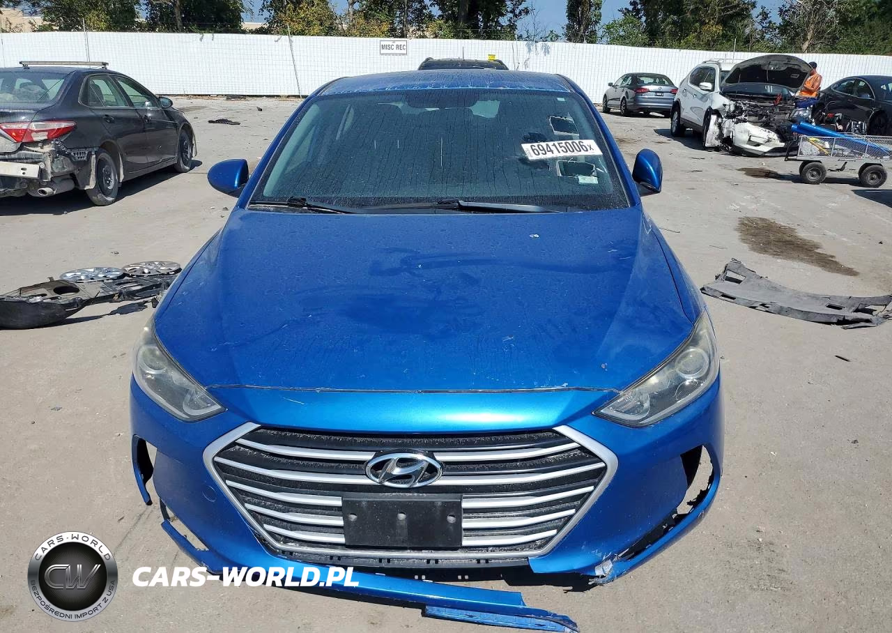 2017 Hyundai Elantra Se VIN:KMHD74LFXHU068455 - 5