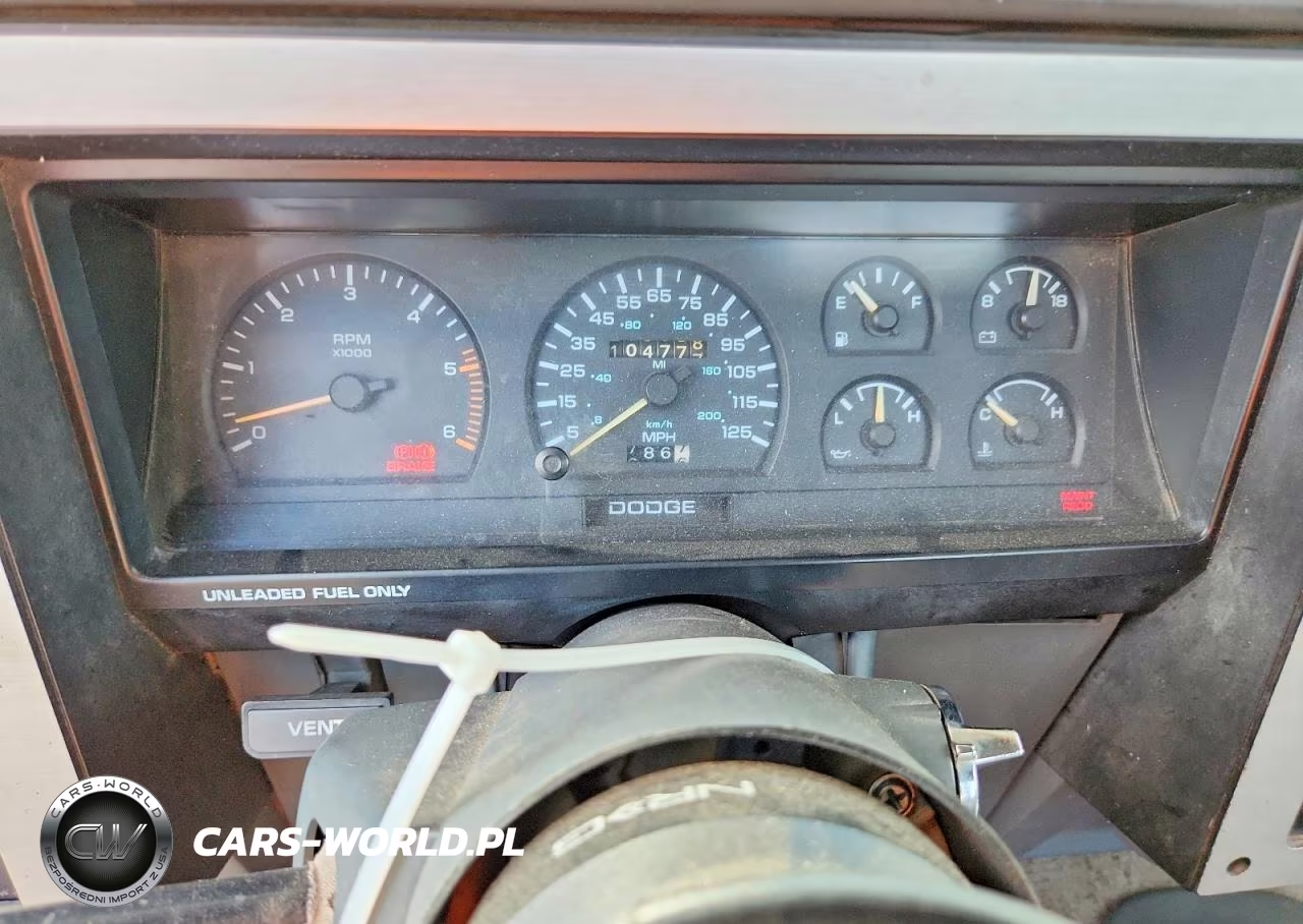 1990 Dodge Dakota Sport VIN:1B7FL66X2LS624318 - 9