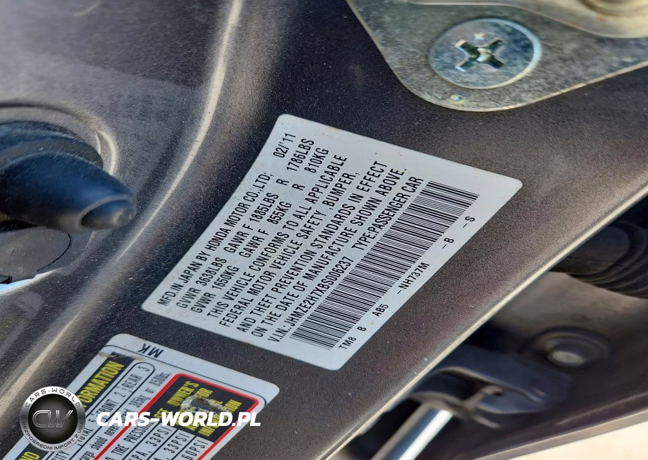 2011 Honda Insight Ex VIN:JHMZE2H7XBS006237 - 12