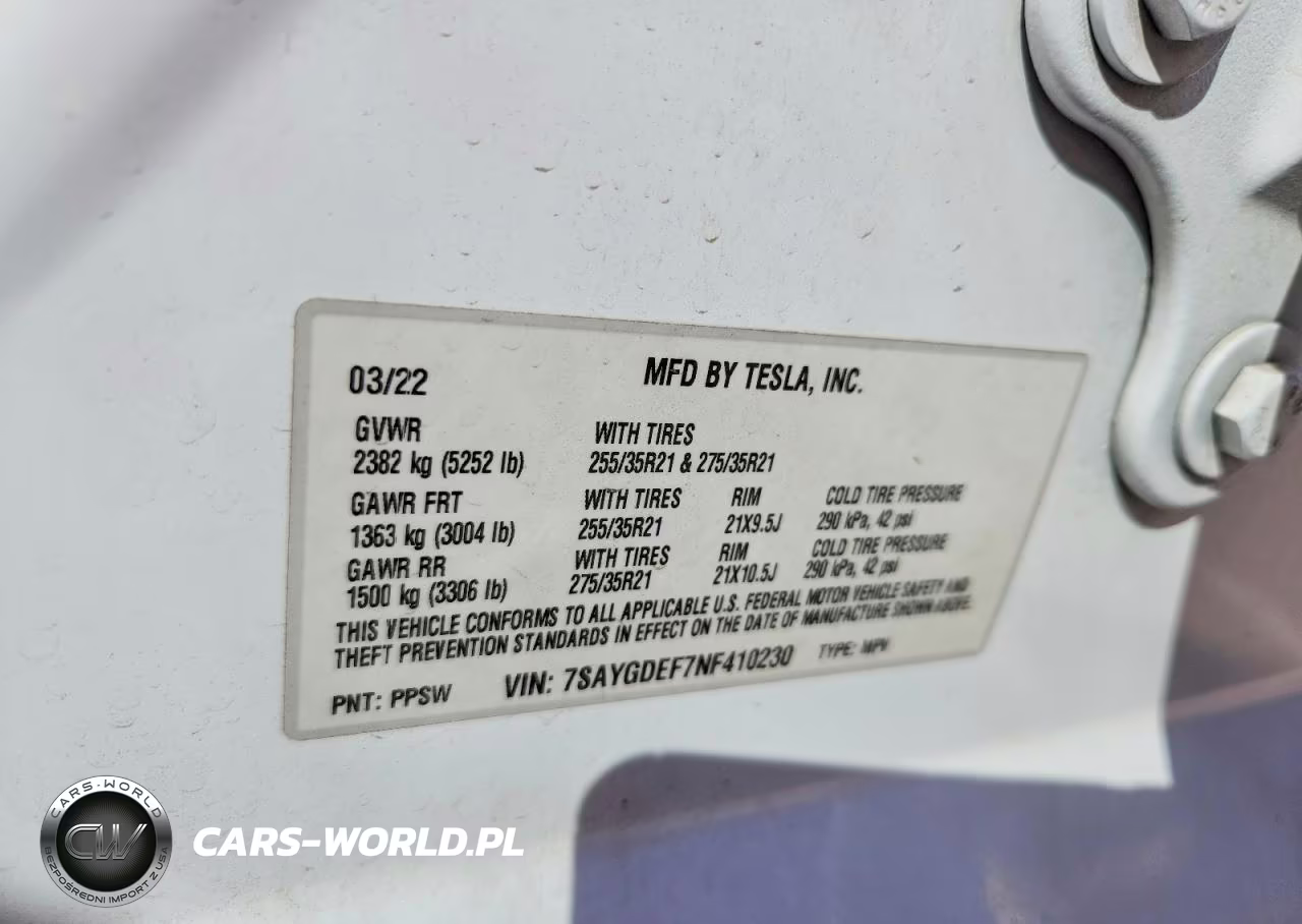 2022 Tesla Model Y VIN:7SAYGDEF7NF410230 - 12