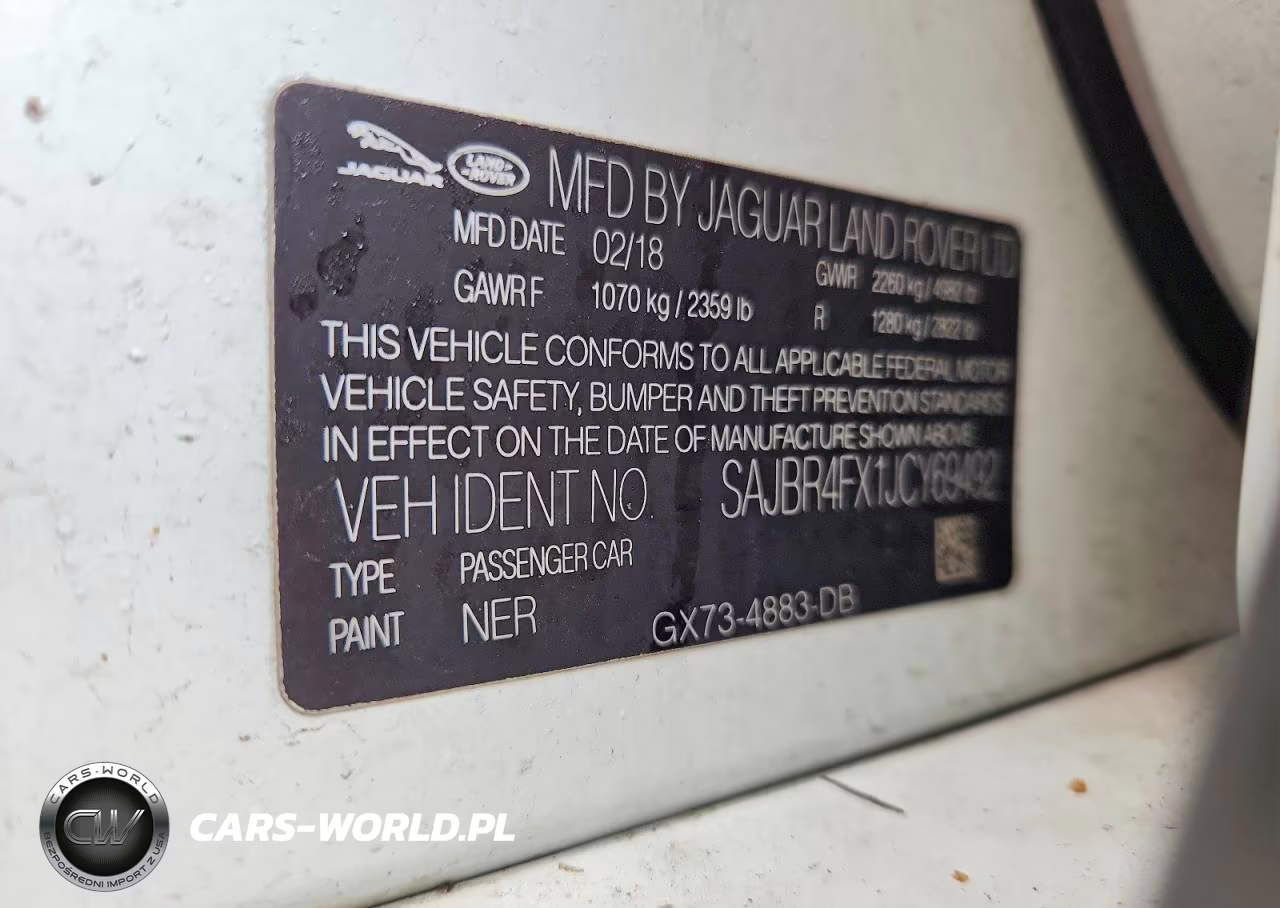 2018 Jaguar Xf VIN:SAJBR4FX1JCY69492 - 12