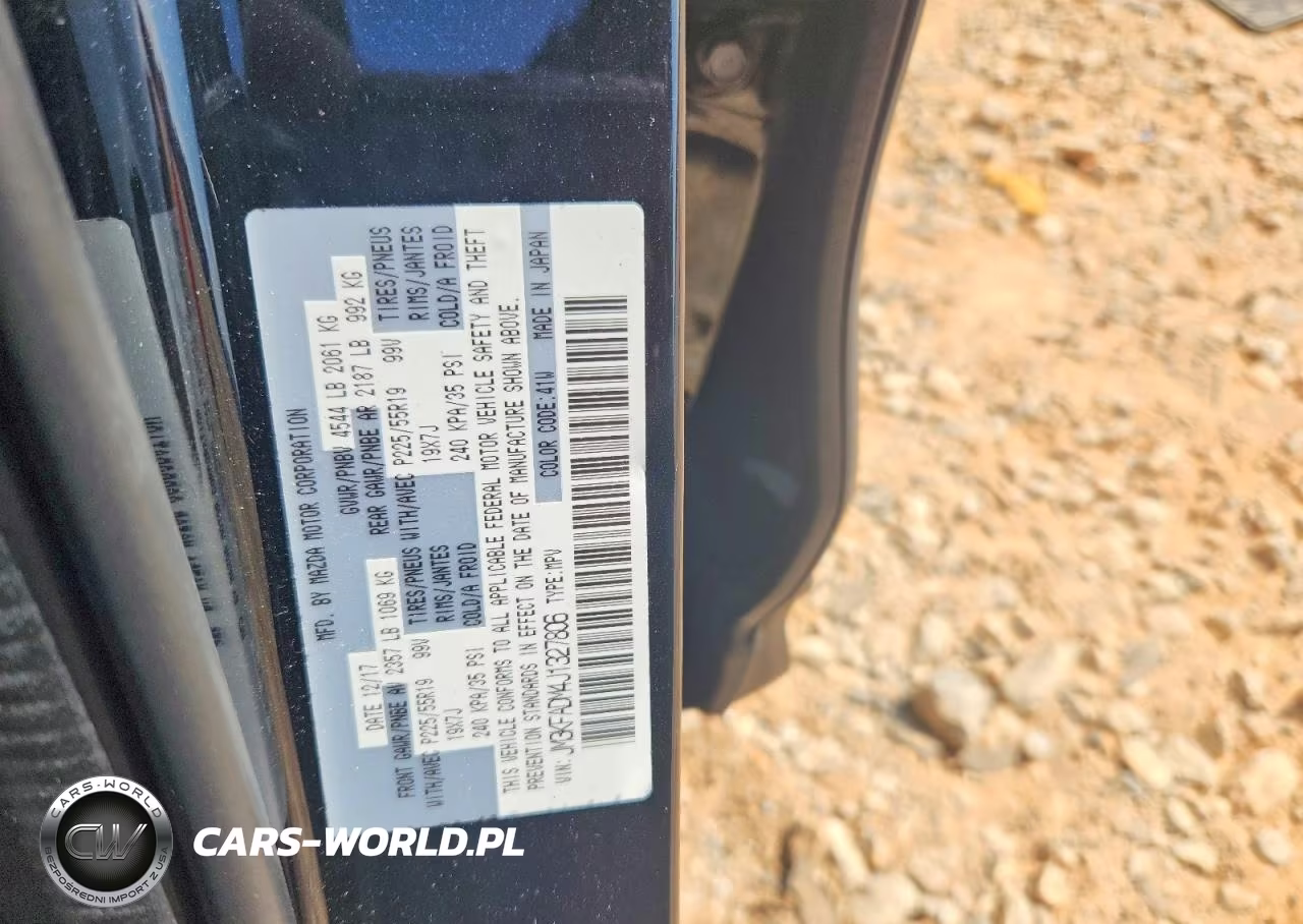 2018 Mazda Cx-5 Grand Touring VIN:JM3KFADM4J1327806 - 13