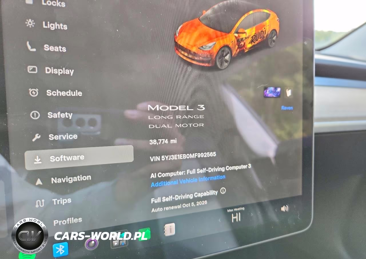 2021 Tesla Model 3 VIN:5YJ3E1EB0MF992565 - 9