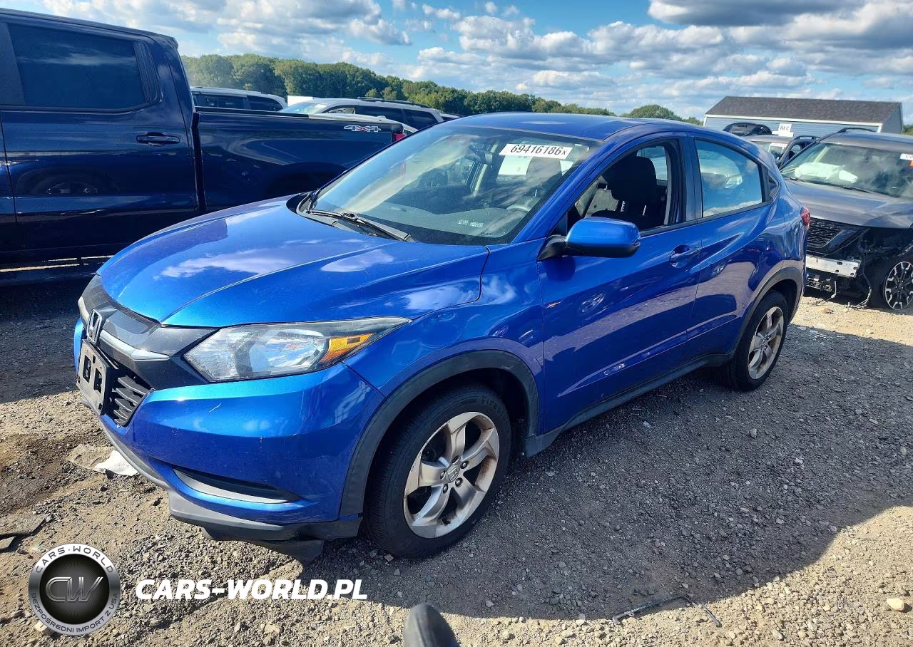 2018 Honda Hr-V Lx VIN:3CZRU6H35JM701722 - 1