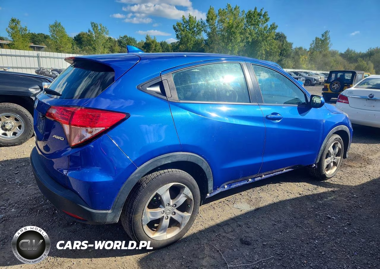 2018 Honda Hr-V Lx VIN:3CZRU6H35JM701722 - 3
