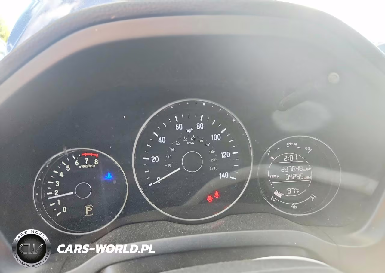 2018 Honda Hr-V Lx VIN:3CZRU6H35JM701722 - 9