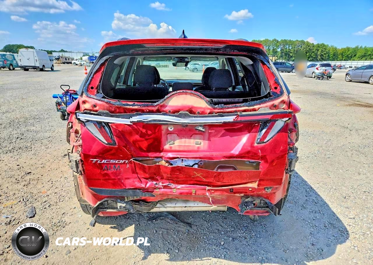 2022 Hyundai Tucson Sel VIN:5NMJF3AE3NH043575 - 6