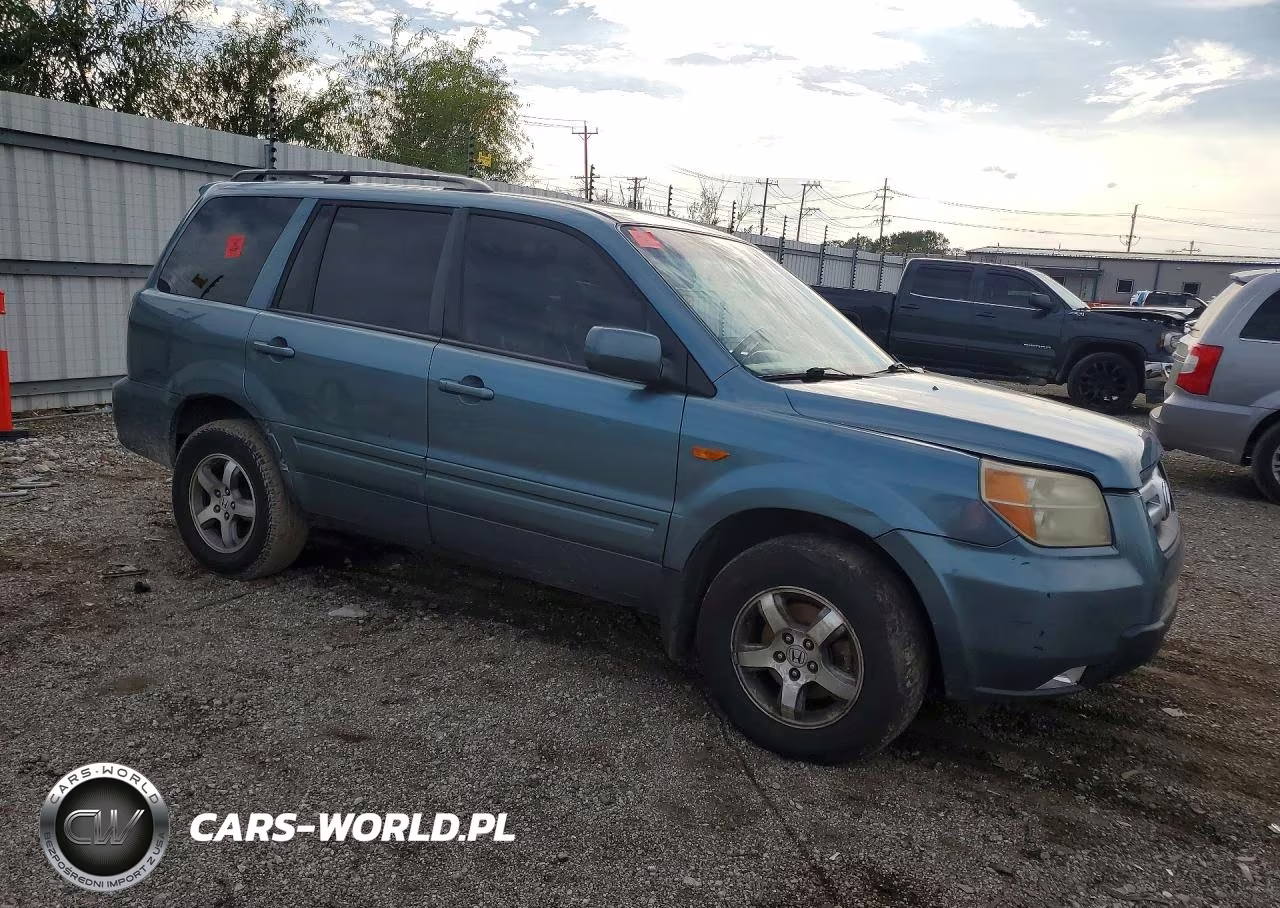 2007 Honda Pilot Exl VIN:5FNYF18587B010200 - 4