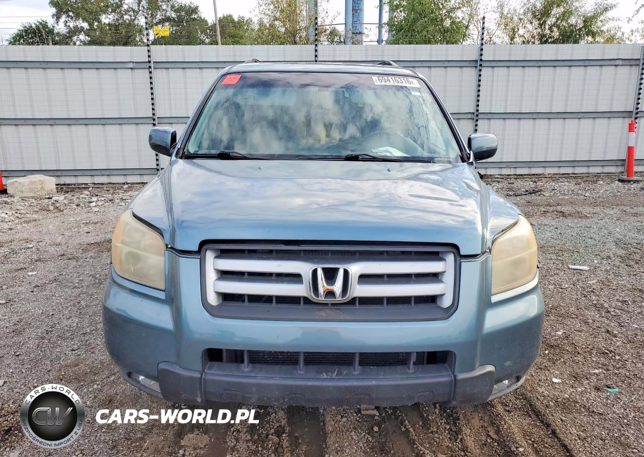 2007 Honda Pilot Exl VIN:5FNYF18587B010200 - 5