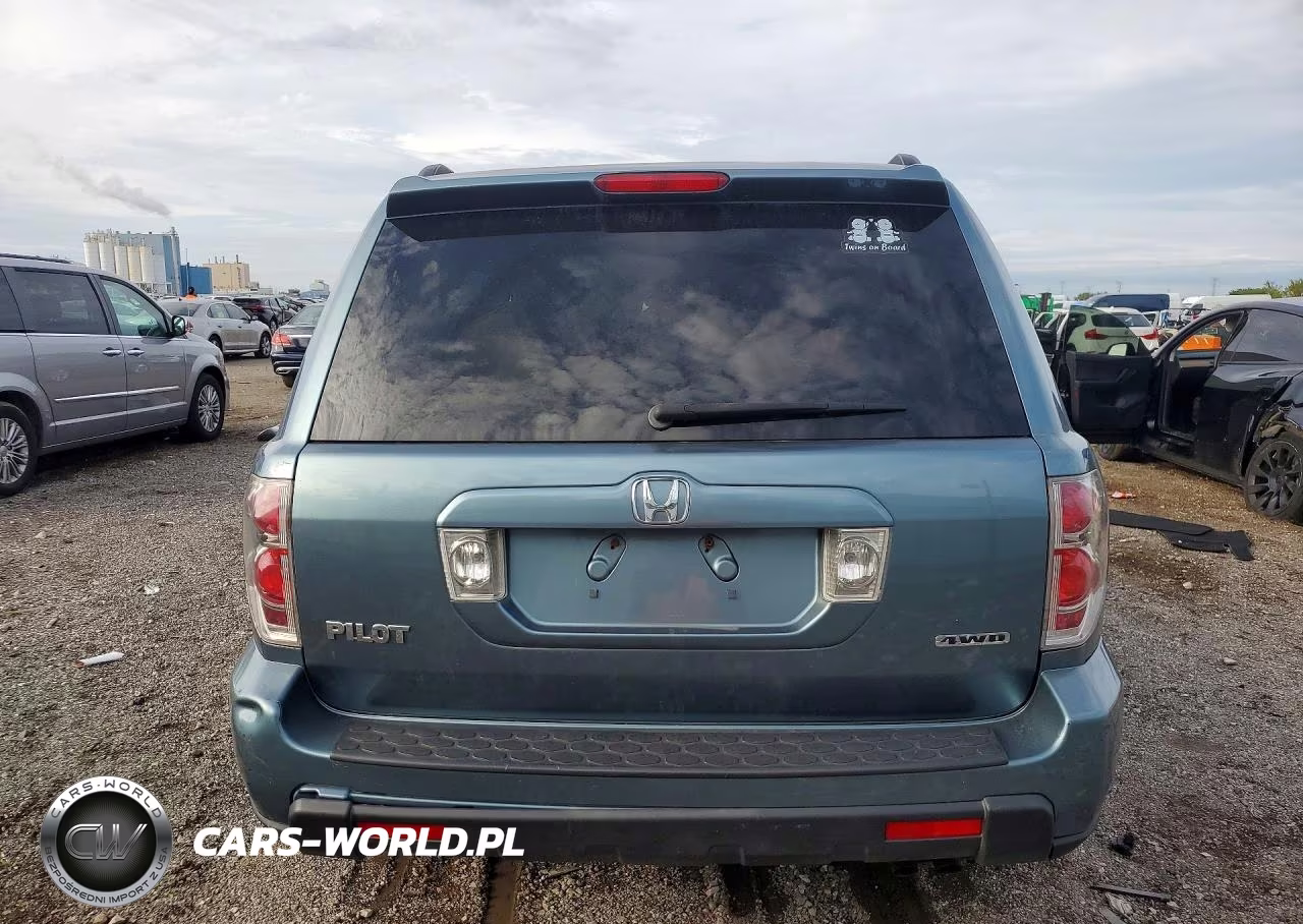 2007 Honda Pilot Exl VIN:5FNYF18587B010200 - 6