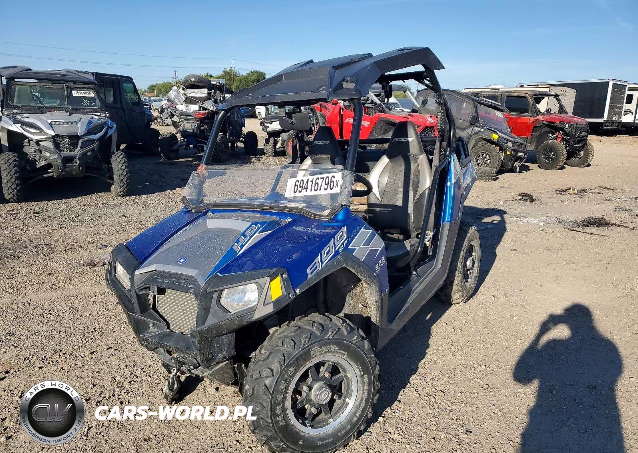 2013 Polaris Rzr Utility Vehicle VIN:4XAVH7EA9DF250744 - 2