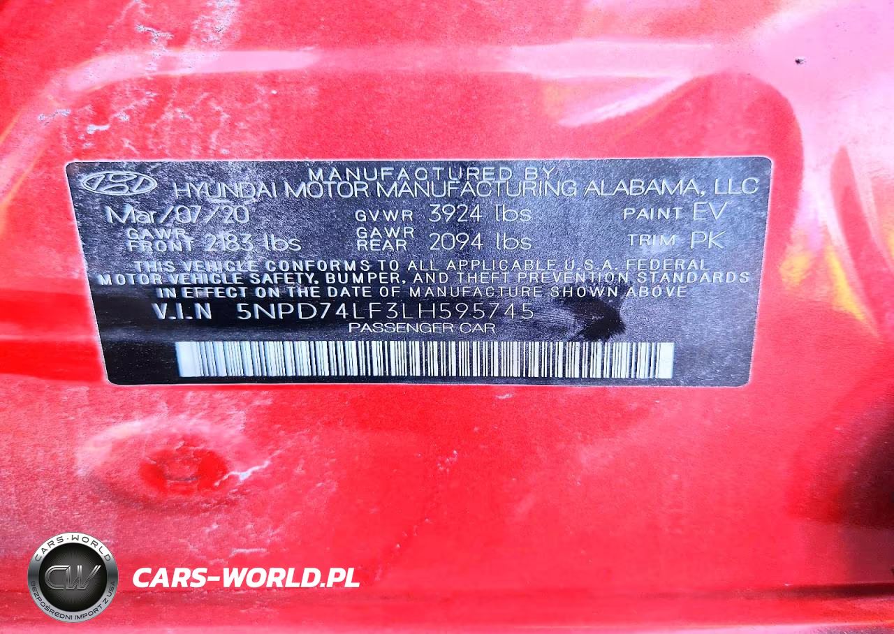 2020 Hyundai Elantra Se VIN:5NPD74LF3LH595745 - 13