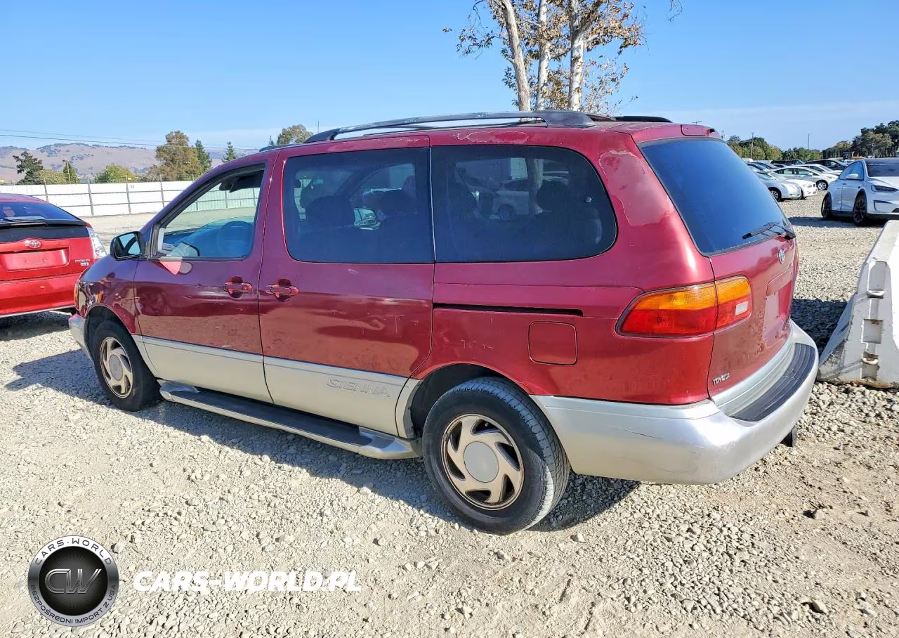 1999 Toyota Sienna Xle VIN:4T3ZF13C3XU125923 - 2