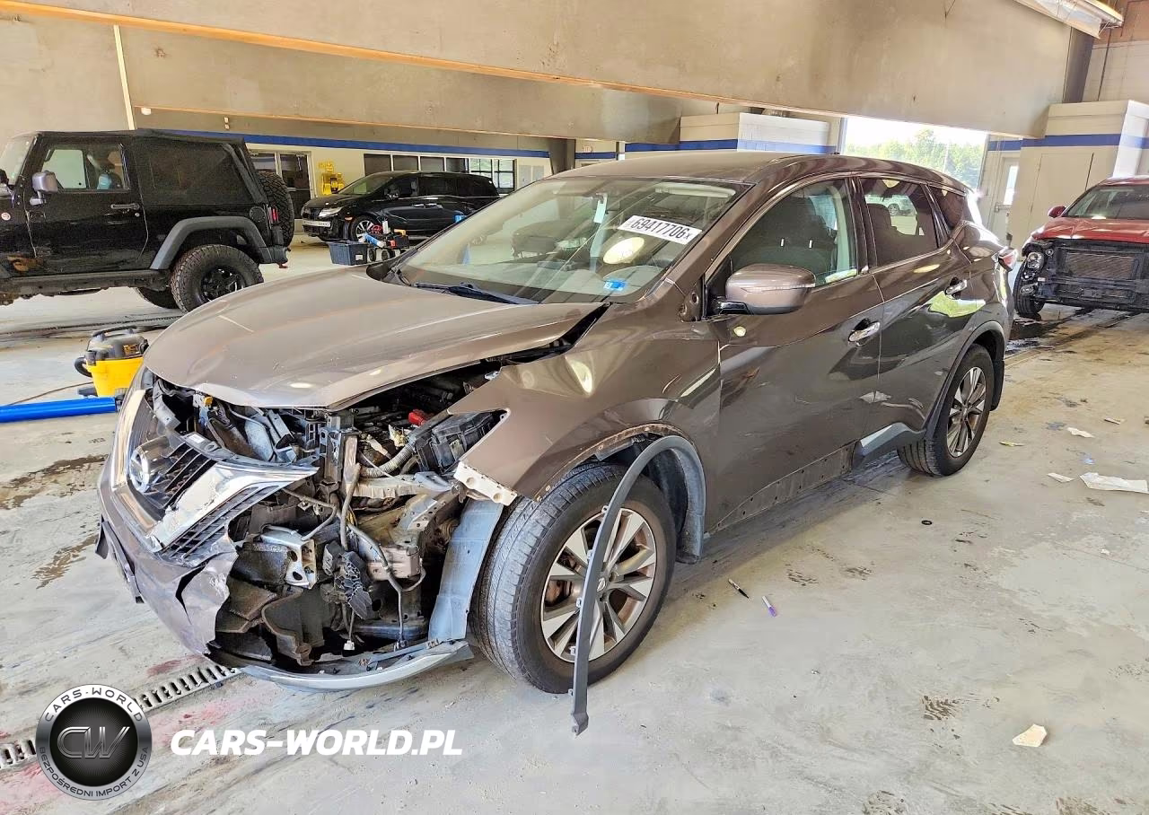 2017 Nissan Murano S VIN:5N1AZ2MGXHN189683 - 1
