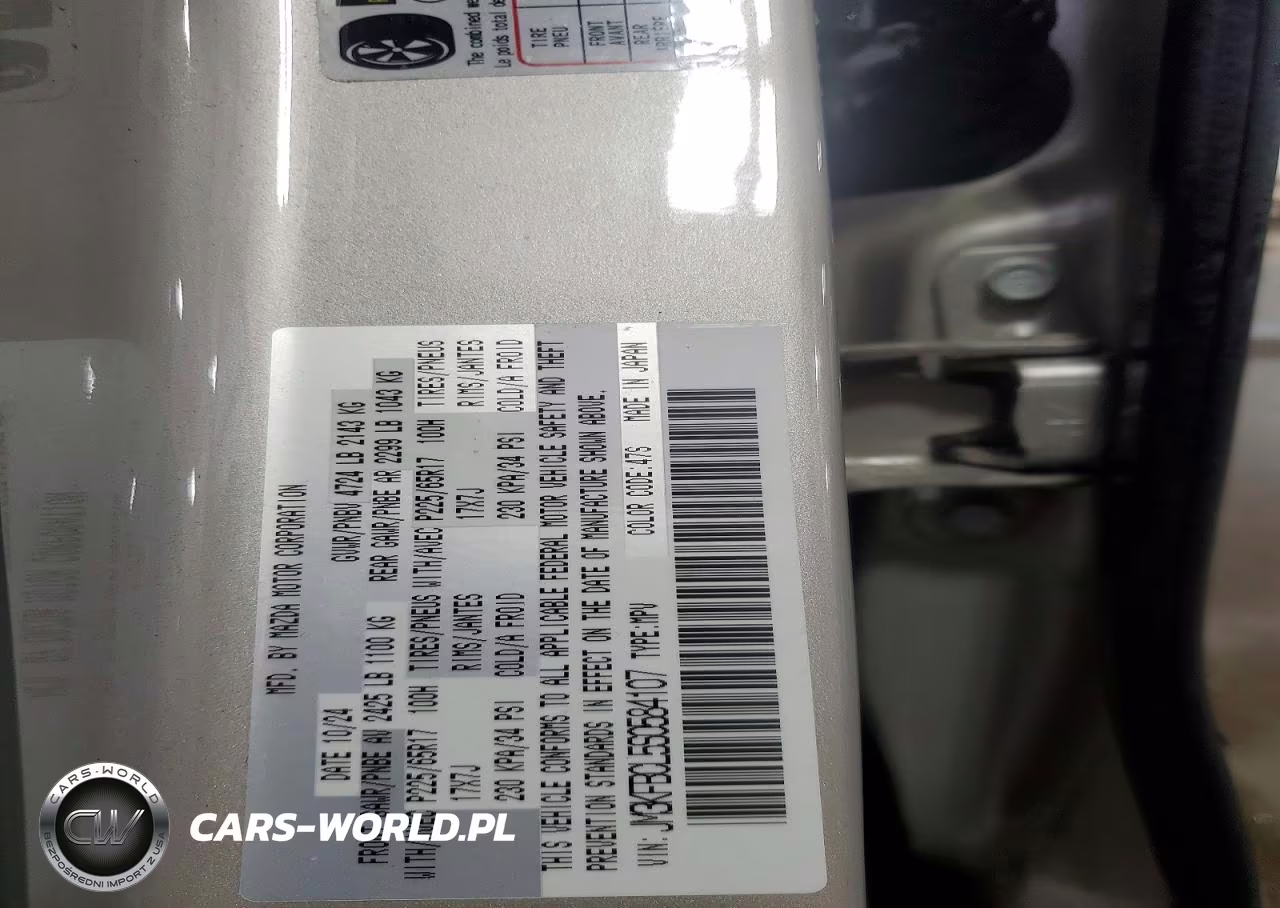 2025 Mazda Cx-5 Preferred VIN:JM3KFBCL5S0584107 - 12
