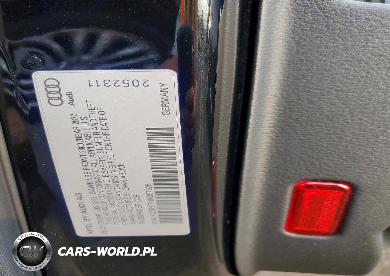 2022 Audi A6 Prestige VIN:WAUM2BF27NN057626 - 13