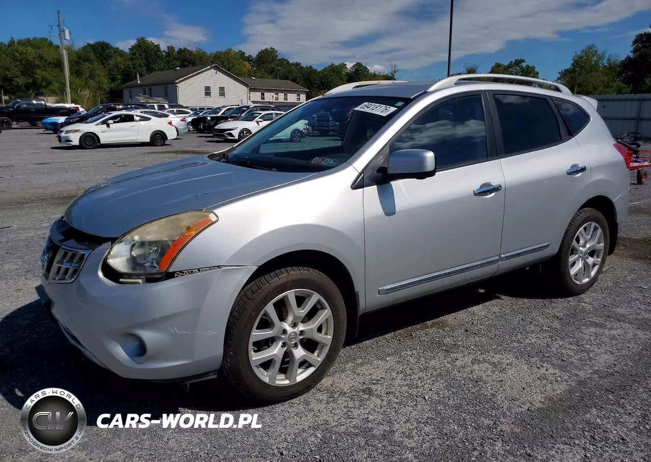 2013 Nissan Rogue S VIN:JN8AS5MV6DW652520 - 1