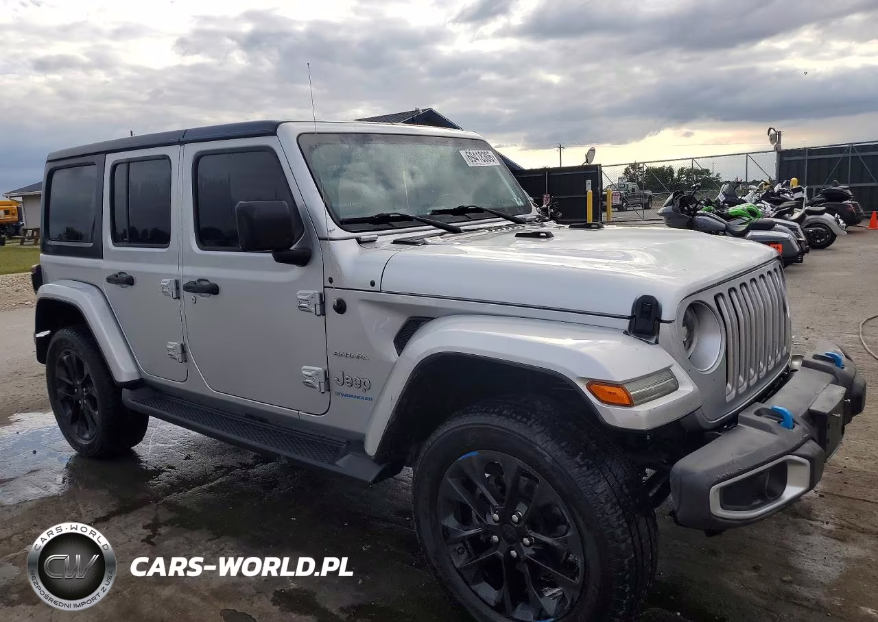 2023 Jeep Wrangler Sahara 4Xe VIN:1C4JJXP69PW608885 - 4