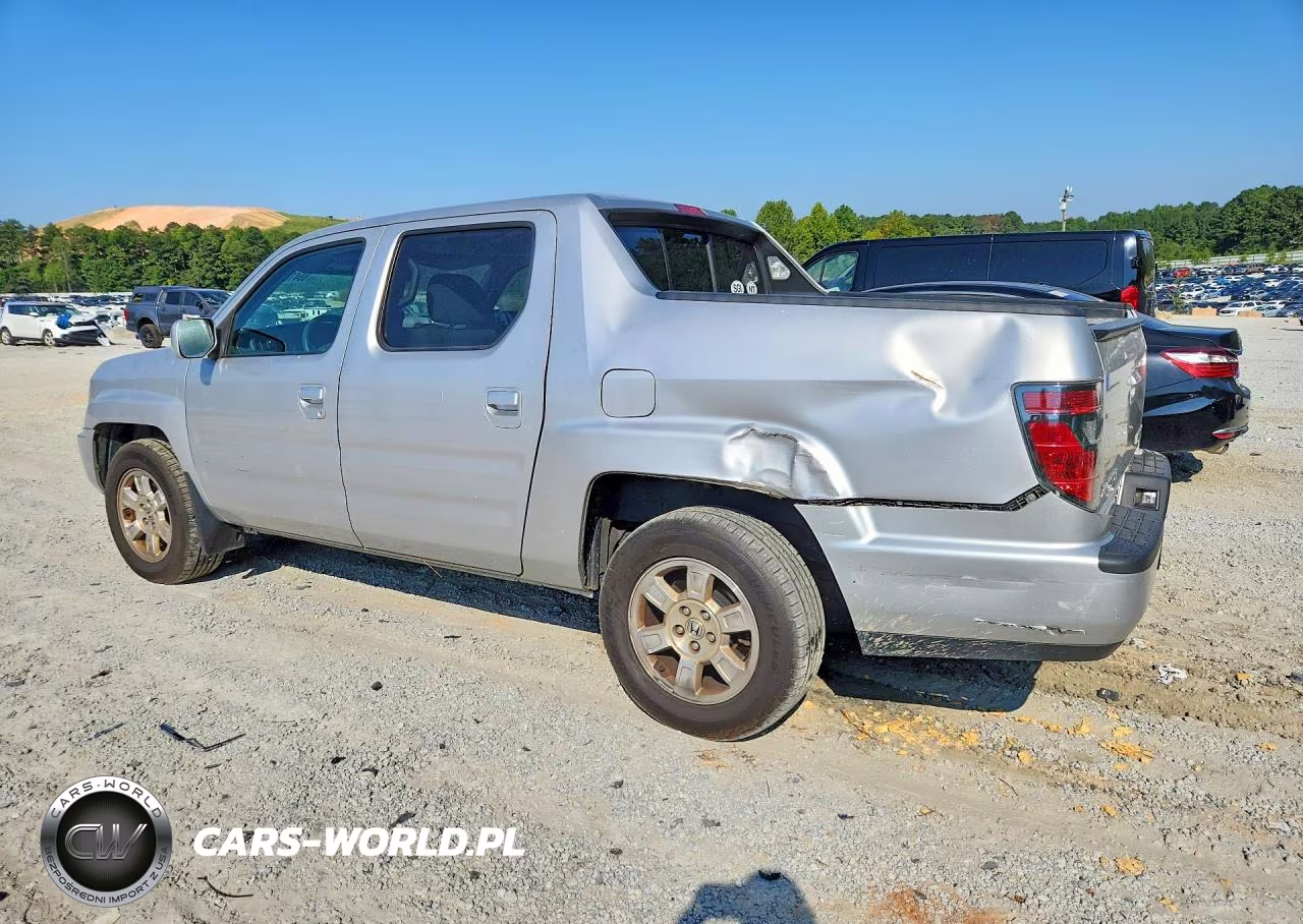 2013 Honda Ridgeline Rts VIN:5FPYK1F41DB007972 - 2