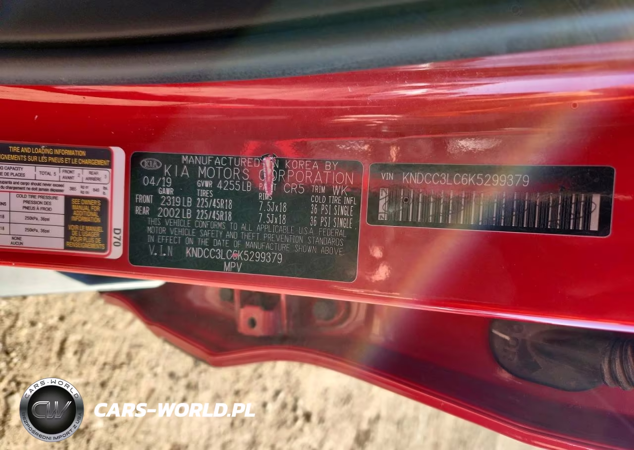 2019 Kia Niro S Touring VIN:KNDCC3LC6K5299379 - 13