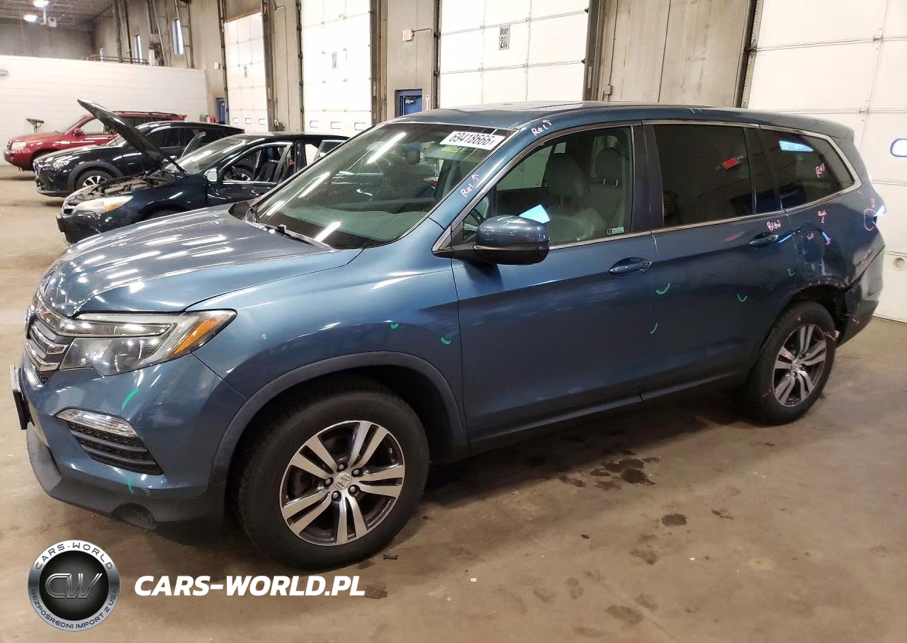 2018 Honda Pilot Exl VIN:5FNYF6H59JB013742 - 1