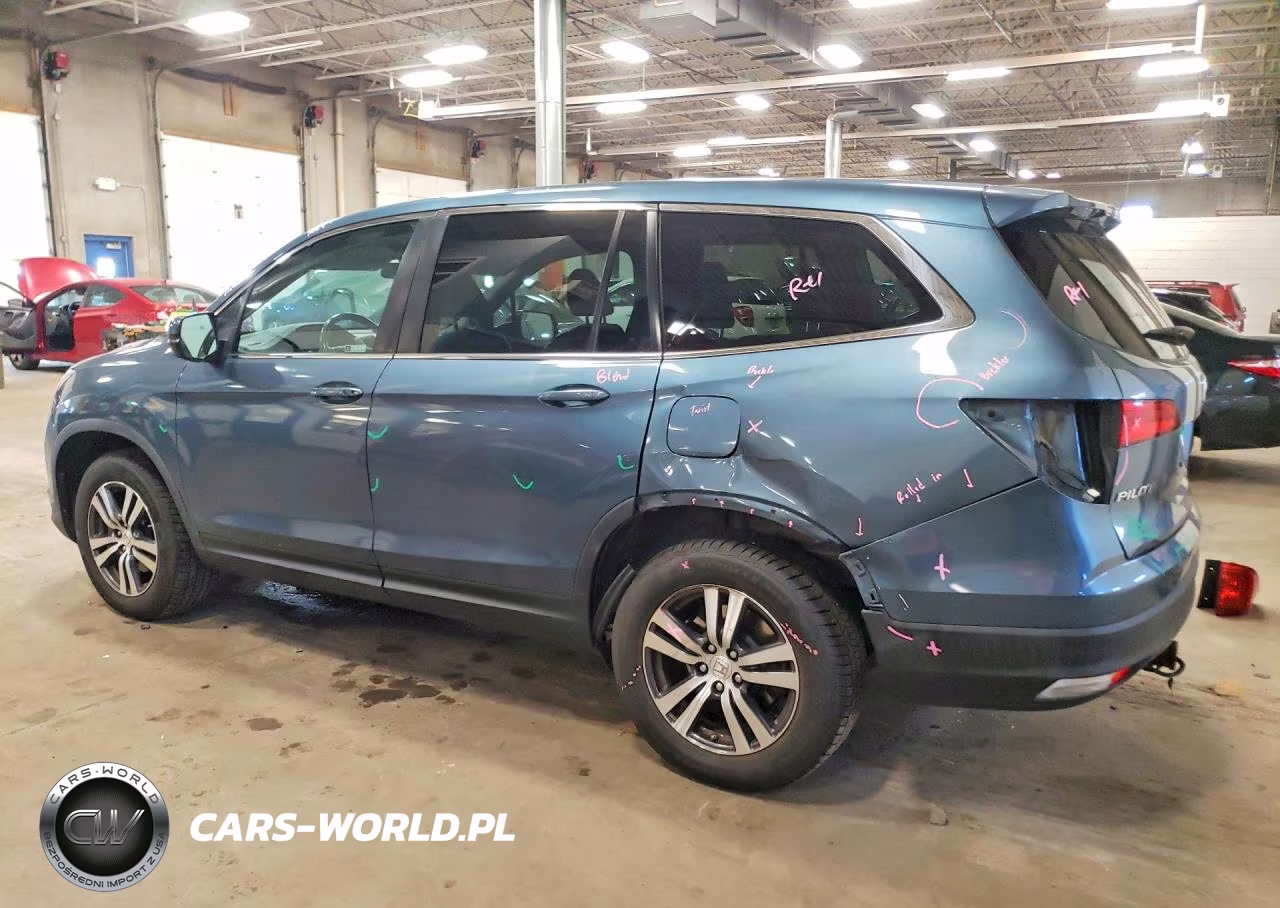 2018 Honda Pilot Exl VIN:5FNYF6H59JB013742 - 2