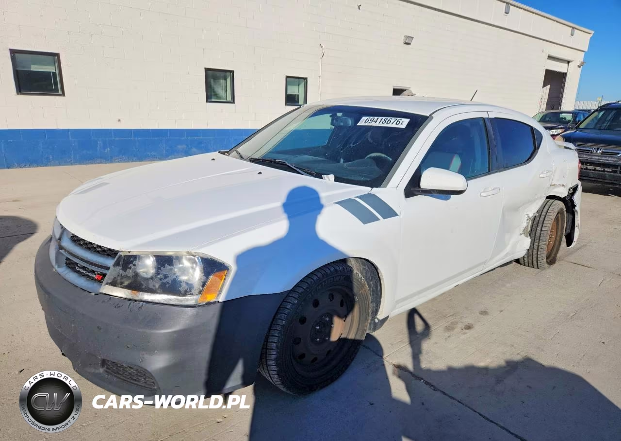 2013 Dodge Avenger R-T VIN:1C3CDZBG0DN608324 - 1