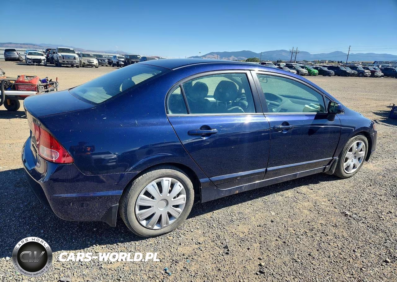 2007 Honda Civic Lx VIN:1HGFA16587L055791 - 3