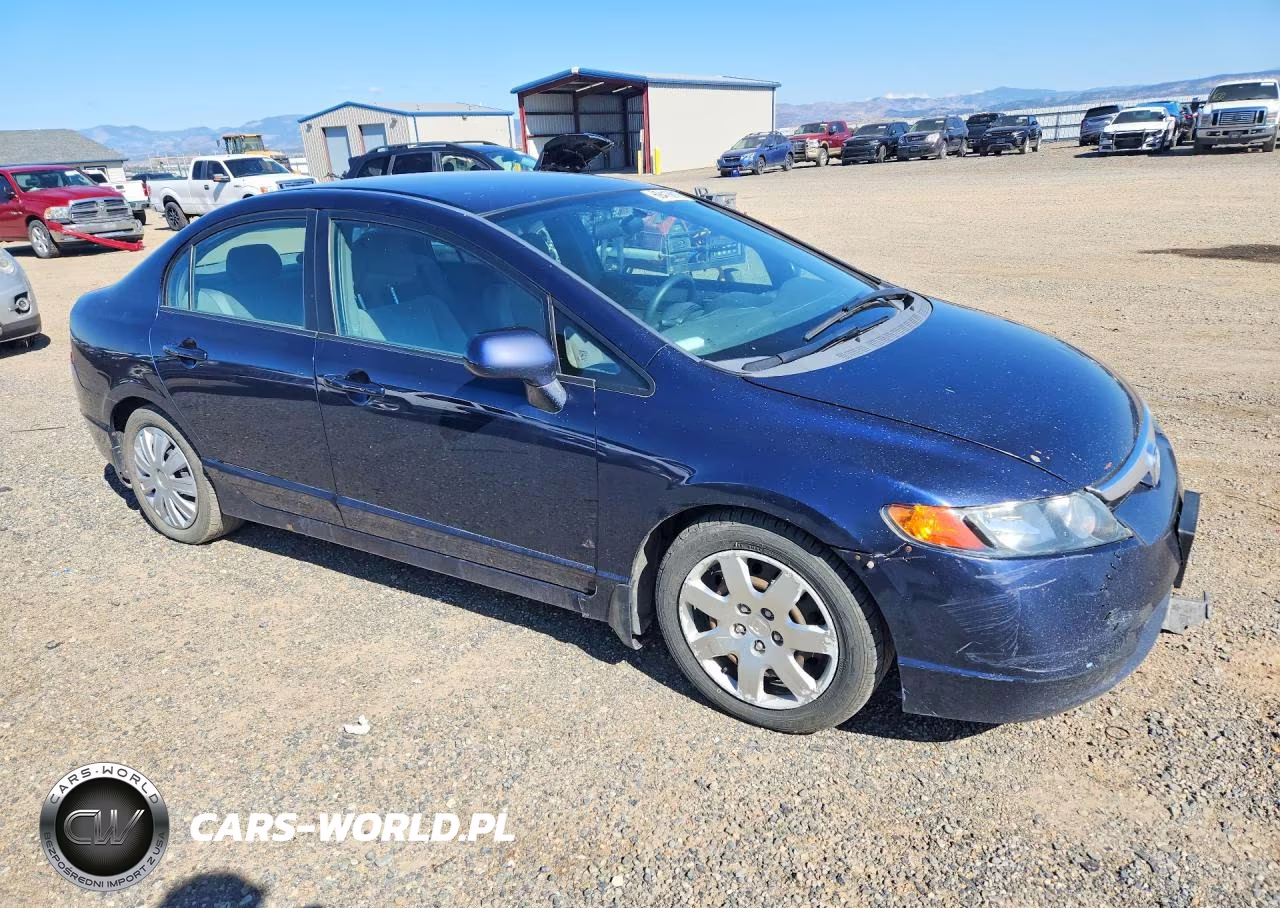 2007 Honda Civic Lx VIN:1HGFA16587L055791 - 4